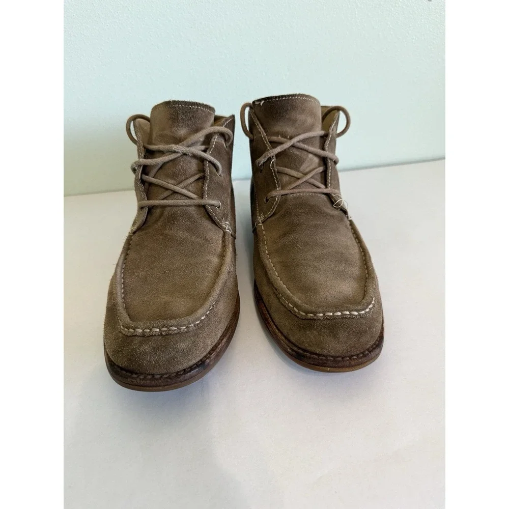 UGG Men's via Lungarno Chukka Boots Brown Suede, Moc Toe, Size 10.5